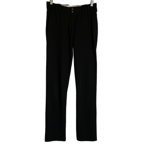 INTENSITY Straight Leg Polyester Pants, Women’s Size M, Black